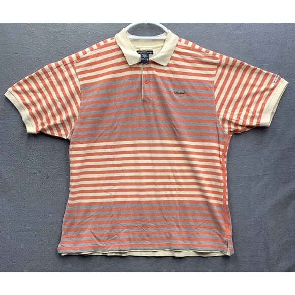 Marithe Francois Girbaud Other - Vintage Marithe Francois Girbaud Mens Stripe Pique Polo Shirt 2XL Y2K 90’s Party